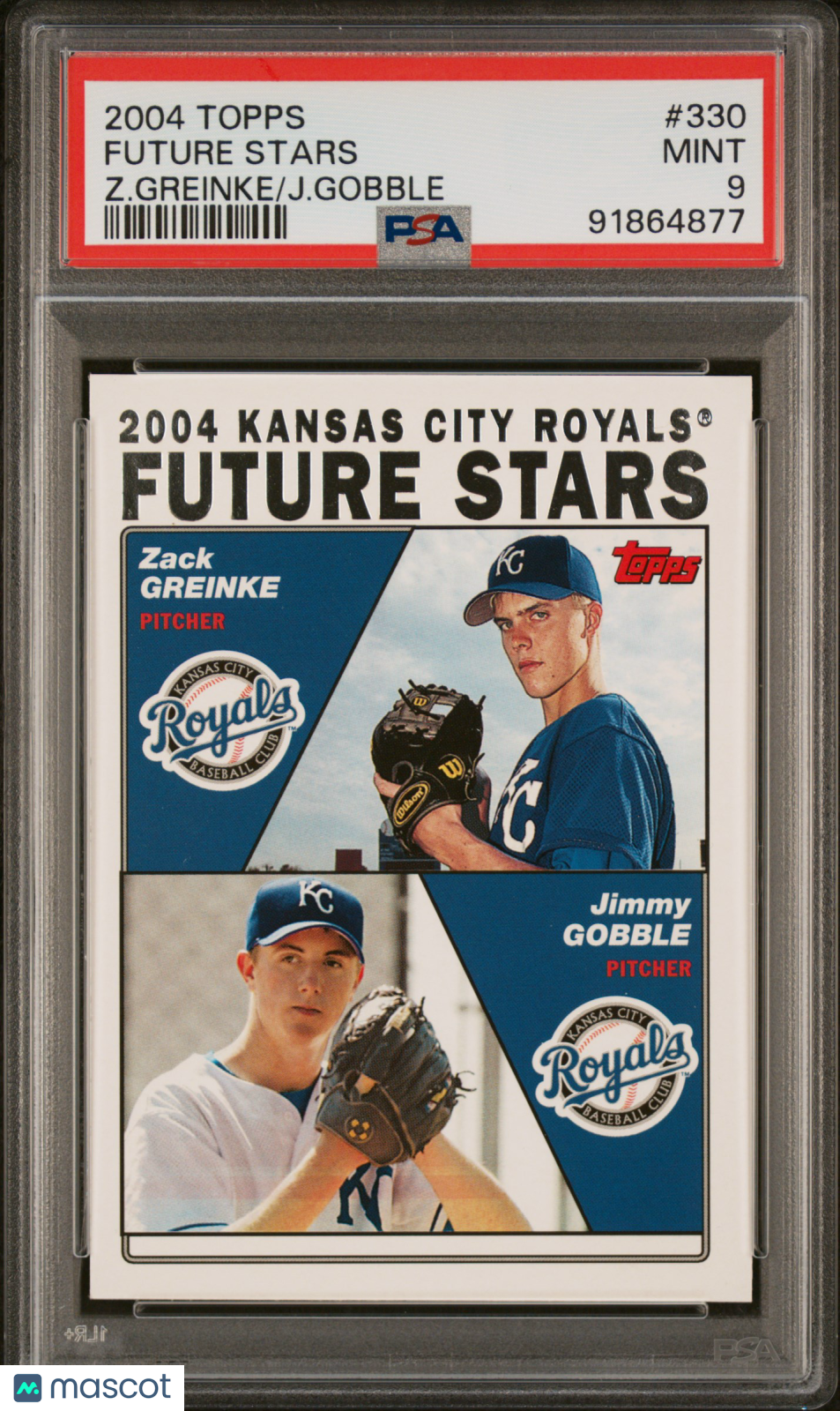 Future Stars 2004 Topps #330 PSA 9